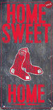 Boston Red Sox Sign Wood 6x12 Home Sweet Home Design - Team Fan Cave