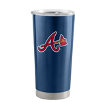 Atlanta Braves Travel Tumbler 20oz Stainless Steel-0
