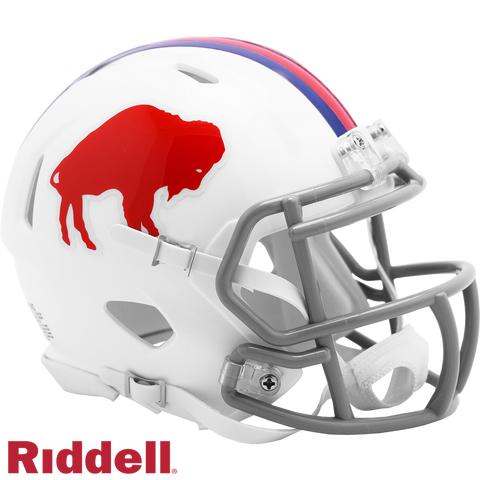 Buffalo Bills Helmet Riddell Replica Mini Speed Style 1965-1973 T/B-0