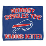 Buffalo Bills Towel 15x18 Rally Style Full Color-0