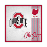 Ohio State Buckeyes Sign Wood 10x10 Album Design-0