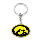 Iowa Hawkeyes Keychain Logo-0