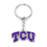 TCU Horned Frogs Keychain Logo-0