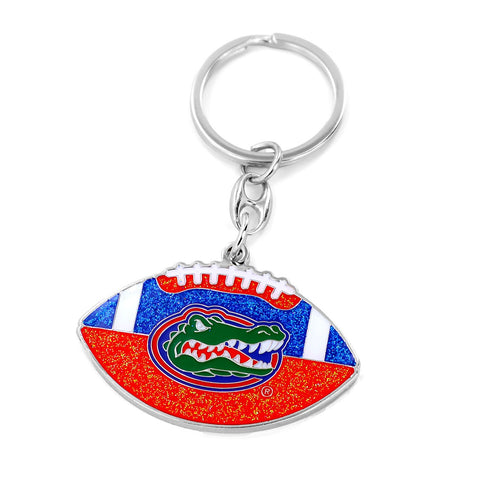 Florida Gators Keychain Football Glitter-0