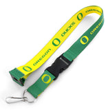 Oregon Ducks Lanyard Reversible Green/Yellow-0