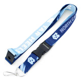 North Carolina Tar Heels Lanyard Crossfade Design-0