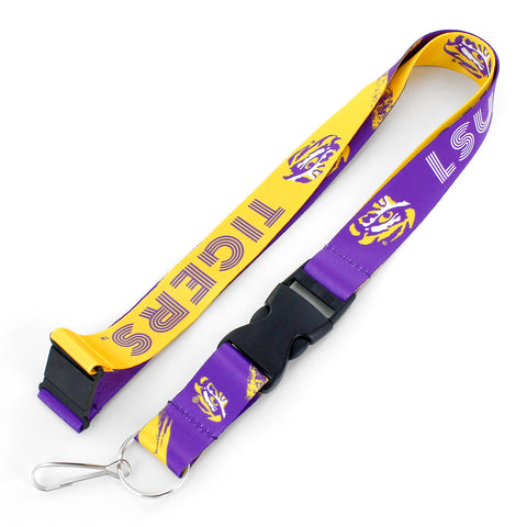 LSU Tigers Lanyard Crossfade Design-0