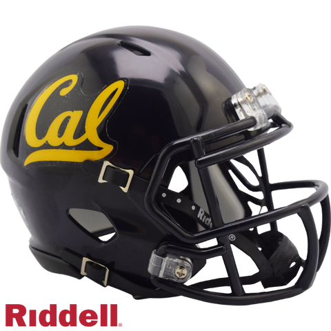 California Golden Bears Helmet Riddell Replica Mini Speed Style Blue-0