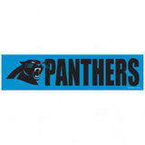 Carolina Panthers Decal 3x12 Bumper Strip Style - Team Fan Cave