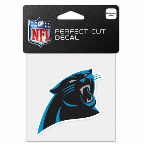 Carolina Panthers Decal 4x4 Perfect Cut Color