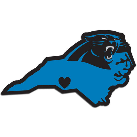 Carolina Panthers Decal Home State Pride-0