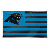 Carolina Panthers Flag 3x5 Deluxe Americana Design - Team Fan Cave