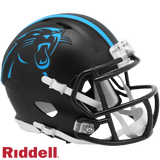 Carolina Panthers Helmet Riddell Replica Mini Speed Style On-Field Alternate-0