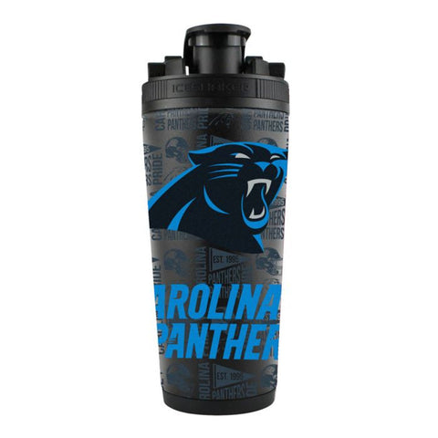 Carolina Panthers Ice Shaker 26oz Stainless Steel-0