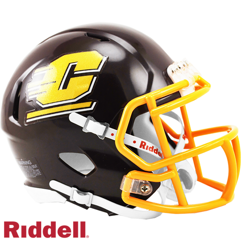 Central Michigan Chippewas Helmet Riddell Replica Mini Speed Style-0