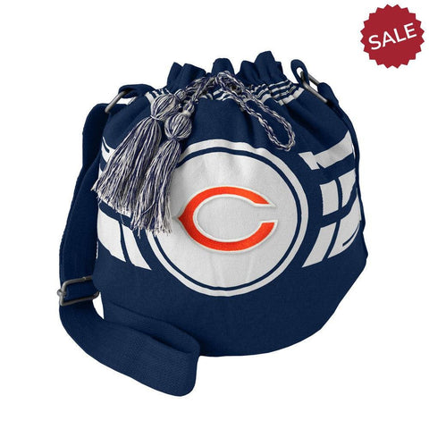 Chicago Bears Bag Ripple Drawstring Bucket Style - Team Fan Cave