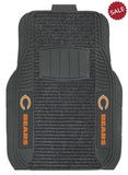 Chicago Bears Car Mats Deluxe Set - Team Fan Cave