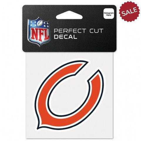 Chicago Bears Decal 4x4 Perfect Cut Color C Design