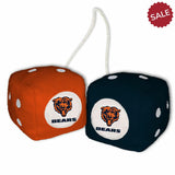 Chicago Bears Fuzzy Dice CO