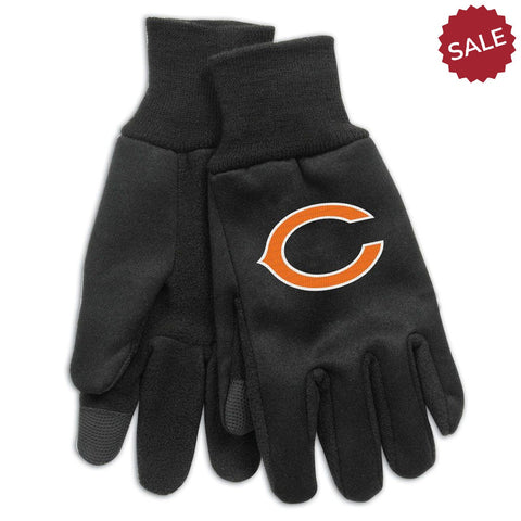 Chicago Bears Gloves Technology Style Adult Size-0