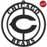 Chicago Bears Sign Door Hanger 16 Inch