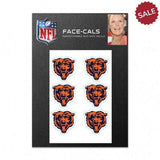 Chicago Bears Tattoo Face Cals - Team Fan Cave