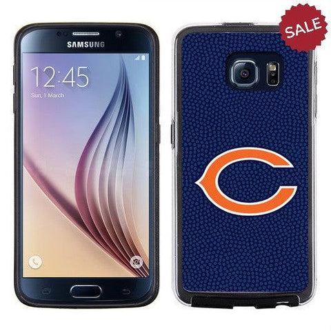 Chicago Bears Team Color NFL Football Pebble Grain Feel Samsung Galaxy S6 Case - Team Fan Cave