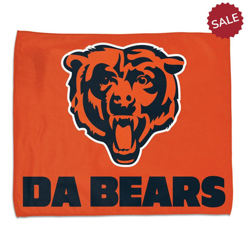 Chicago Bears Towel 15x18 Rally Style Full Color-0