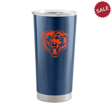 Chicago Bears Travel Tumbler 20oz Stainless Steel-0