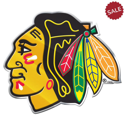 Chicago Blackhawks Auto Emblem - Color - Team Fan Cave