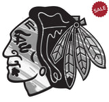 Chicago Blackhawks Auto Emblem - Silver - Team Fan Cave