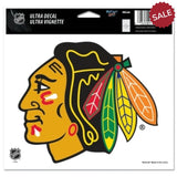 Chicago Blackhawks Decal 5x6 Ultra Color