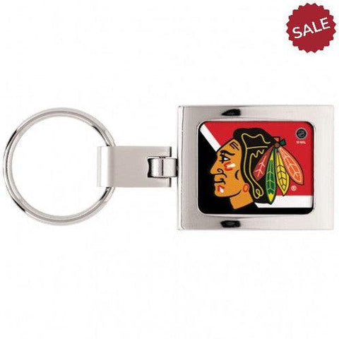 Chicago Blackhawks Key Ring Premium Domed - Team Fan Cave