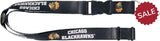 Chicago Blackhawks Lanyard Black - Team Fan Cave