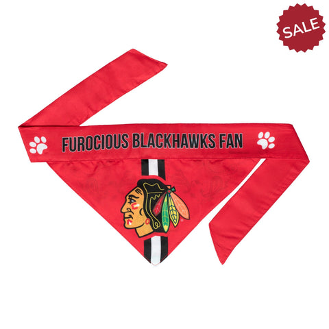 Chicago Blackhawks Pet Bandanna Size L - Team Fan Cave