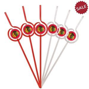 Chicago Blackhawks Team Sipper Straws - Team Fan Cave