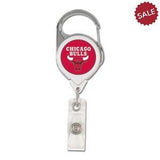 Chicago Bulls Badge Holder Premium Retractable