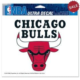 Chicago Bulls Decal 5x6 Ultra