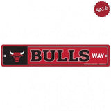 Chicago Bulls Sign 3.75x19 Plastic Street Style