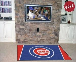 Chicago Cubs Area Rug - 4'x6' - Special Order - Team Fan Cave