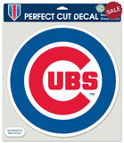 Chicago Cubs Decal 8x8 Die Cut Color Round - Team Fan Cave