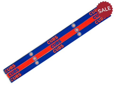 Chicago Cubs Elastic Headbands - Team Fan Cave