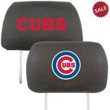 Chicago Cubs Headrest Covers FanMats - Team Fan Cave