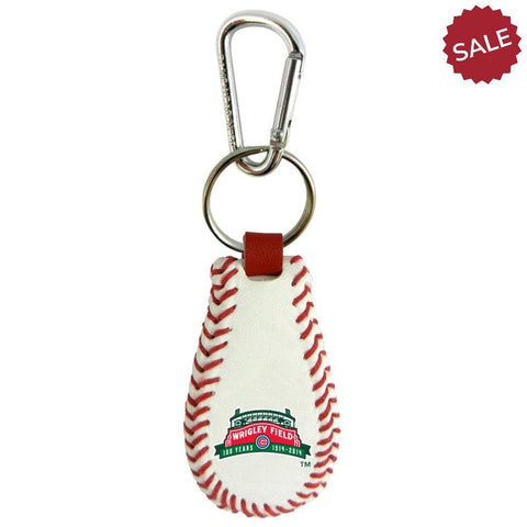 Chicago Cubs Keychain Classic Baseball Wrigley Field 100 Years - Team Fan Cave