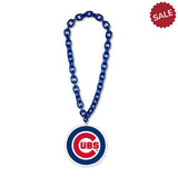 Chicago Cubs Necklace Big Fan Chain-0