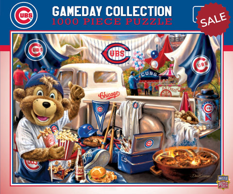 Chicago Cubs Puzzle 1000 Piece Gameday Design-0