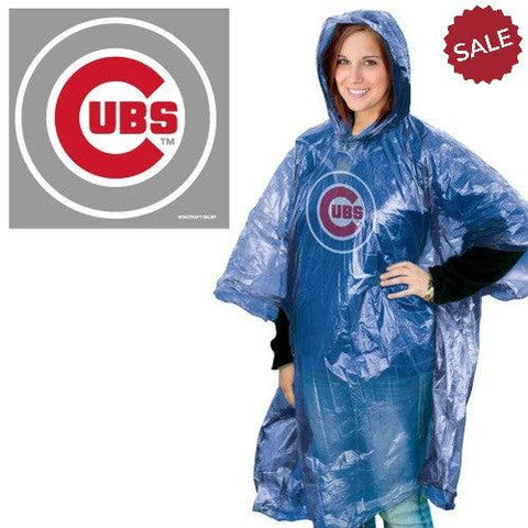 Chicago Cubs Rain Poncho - Team Fan Cave