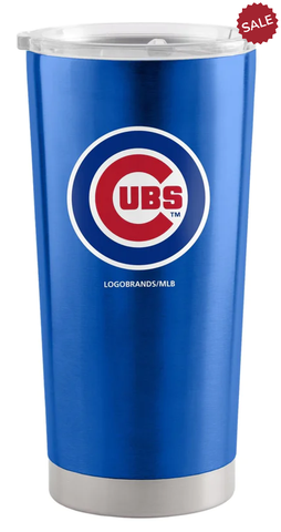 Chicago Cubs Travel Tumbler 20oz Stainless Steel-0