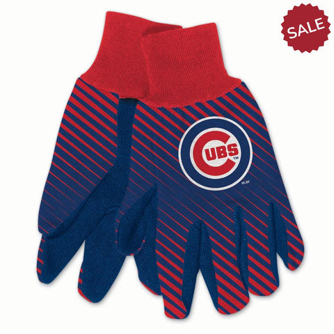 Chicago Cubs Two Tone Gloves - Adult Size