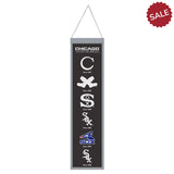 Chicago White Sox Banner Wool 8x32 Heritage Evolution Design